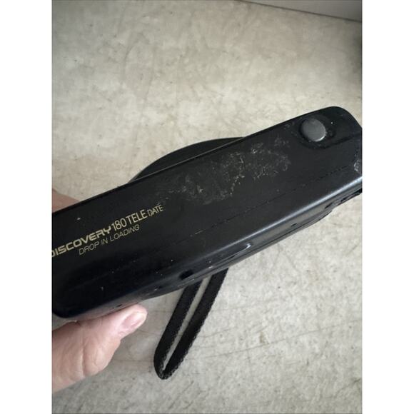 Fuji Discovery 180 Tele Date 35mm-55mm Dual Lens Film Camera - Picture 7 of 9